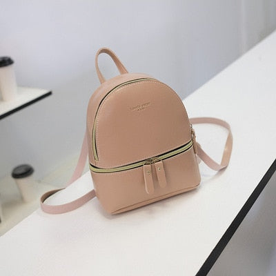 mini sac à dos femme beige