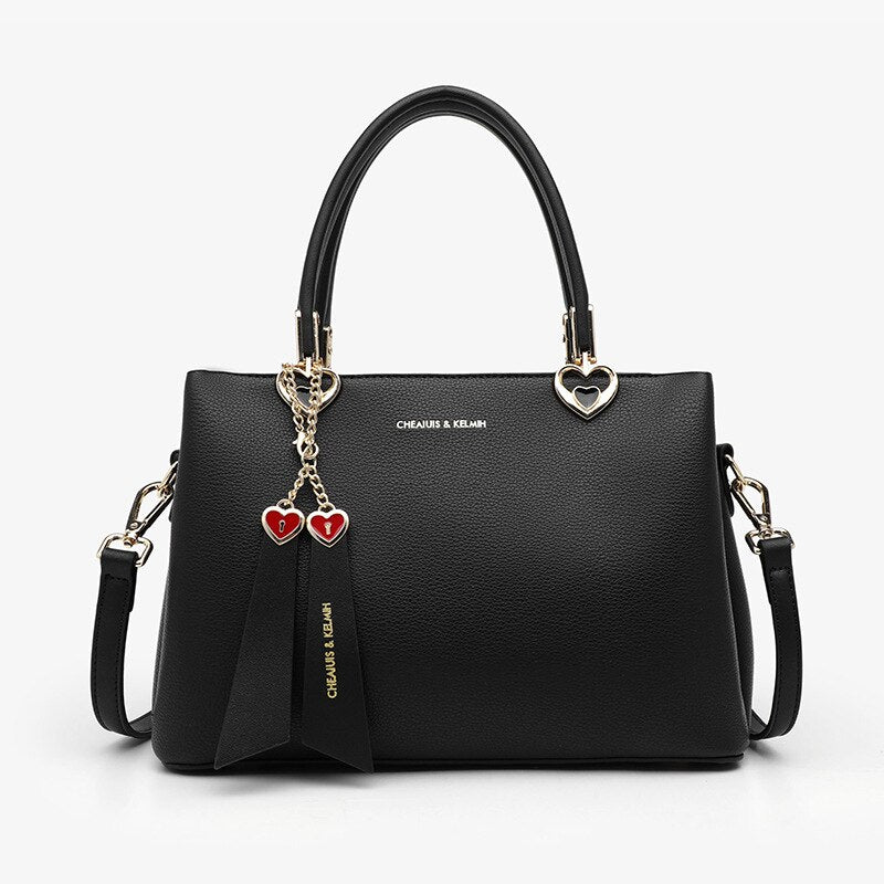 Petit sac à main Saint-Valentin noir