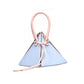 Petit Sac Bandoulière Femme Triangle bleu