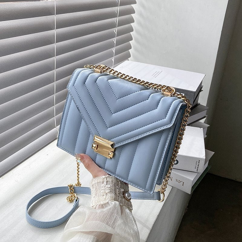 Sac Bandoulière Femme Bleu mode